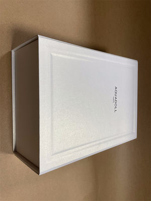 Çevre dostu katlanabilir kağıt kutusu geri dönüştürülebilir beyaz karton hediye kutusu